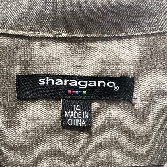 Sharagano Tan Dress - Picture 3 of 3